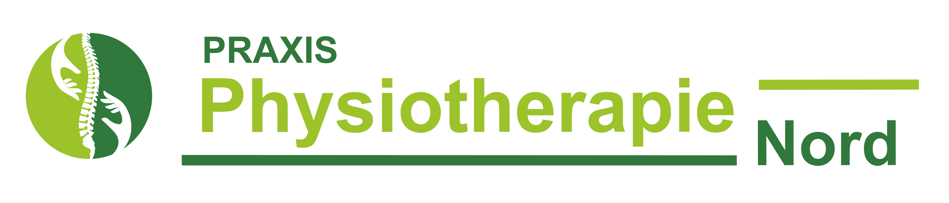 „Physiotherapie Nord“-Logo, zur Startseite